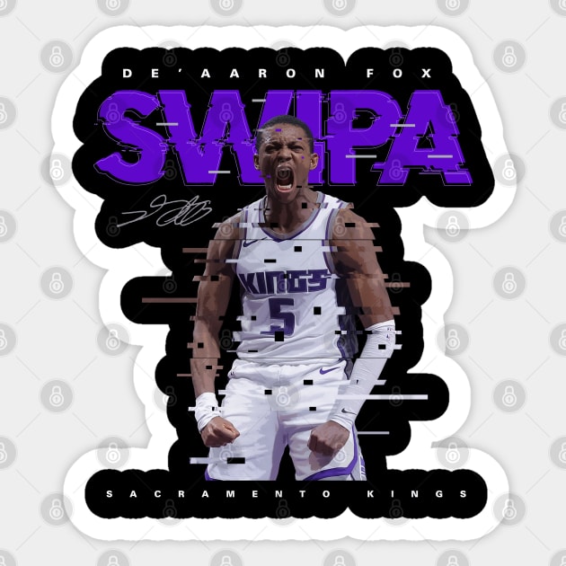 De'aaron Fox Sticker by Juantamad